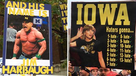 the 50 funniest college football fan signs ever gallery