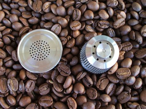 stainless steel nespresso compatible refillable capsule pods