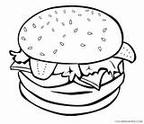 Food Coloring4free 2021 Coloring Pages Breakfast Fast Printable Burger Related Posts sketch template