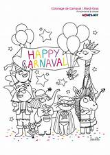 Mardi Carnaval Maternelle Joyeux Coloriages Momes Activités Enfants Activité Petits Grands Vous Bricolage Imprimable sketch template