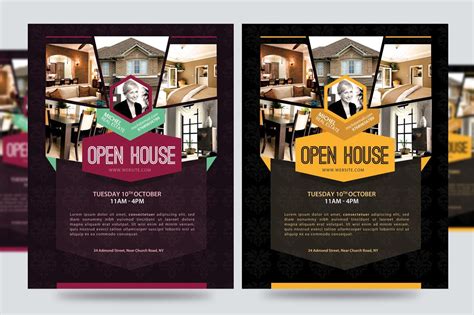 open house promotion flyer v1 flyers 1 real estate