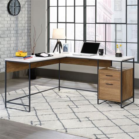teknik office moderna  shaped desk