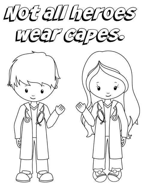 doctor coloring pages  kids smart kiddyblogspotcom