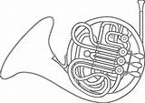 Horn Instruments sketch template