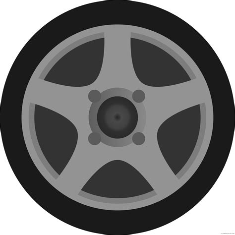 wheel clipart black  white wheel black  white transparent