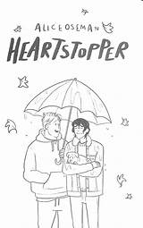 Heartstopper Oseman Alice sketch template