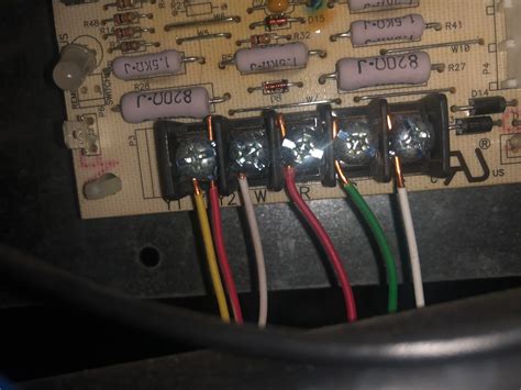 wiring issue  thermostat home wyze forum