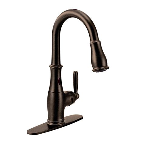 moen motionsense kitchen faucet bronze