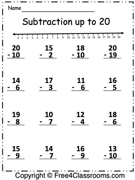 addition  subtraction math worksheet freecla vrogueco