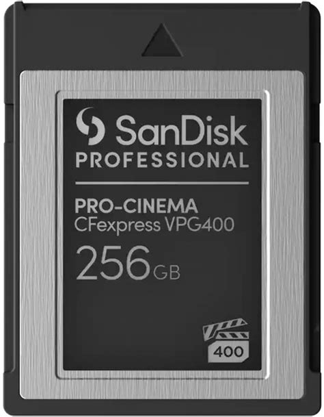 Sandisk Professional Cfexpress 256gb Pro Cinema Vpg400 Type B Foto