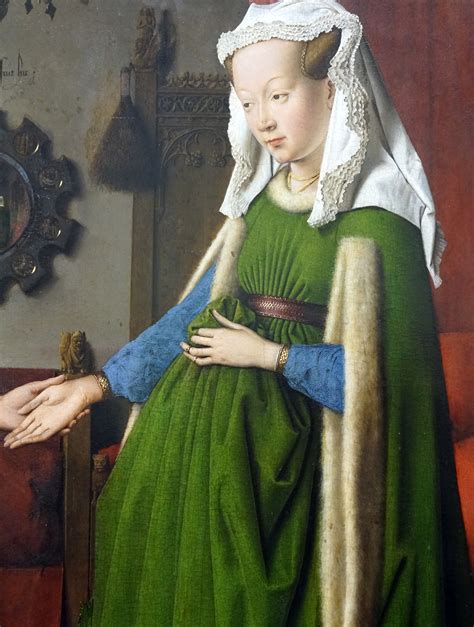 question  pregnancy  jan van eycks arnolfini portrait