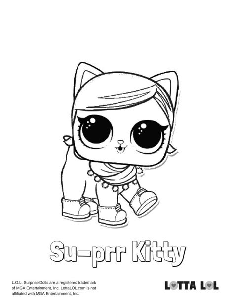 kitty queen lol coloring pages inerletboo