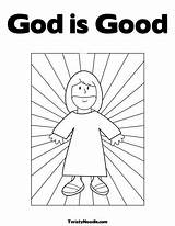 God Coloring Pages Good Colouring Bible Jesus Light Lessons School Everywhere Sheets Sunday Kids Choose Board Loves Template sketch template