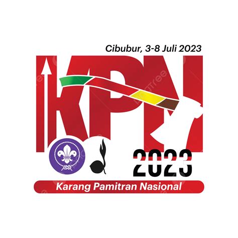 gambar logo rasmi karang pamitran nasional kpn  pramuka indonesia vector hd images