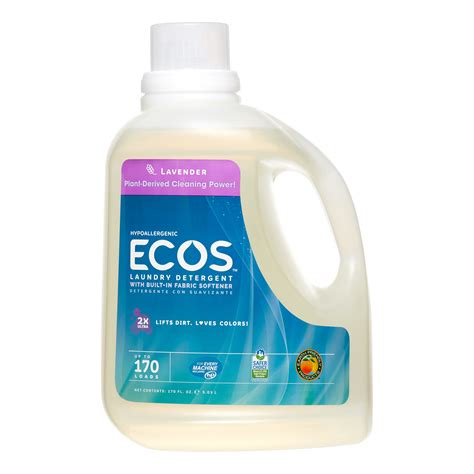 ecos  ultra natural laundry detergent lavender  loads walmartcom
