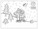 Coloring Pages Snowshoe Getdrawings sketch template