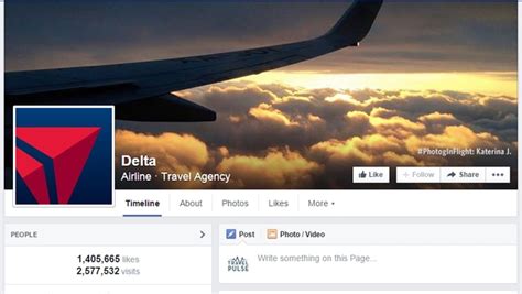 Delta Air Lines Apologizes After Facebook Page Is