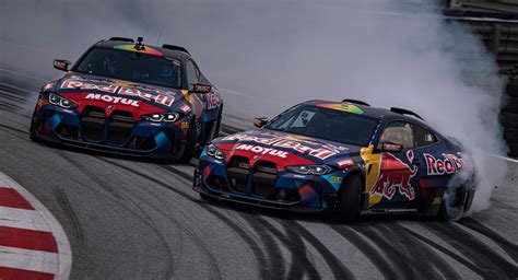 bmw    red bull driftbrothers unveil  hp  drift cars carscoops