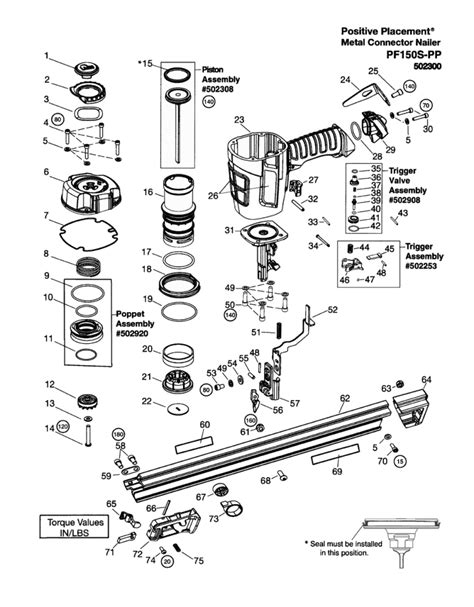 paslode framing nailer parts schematic reviewmotorsco
