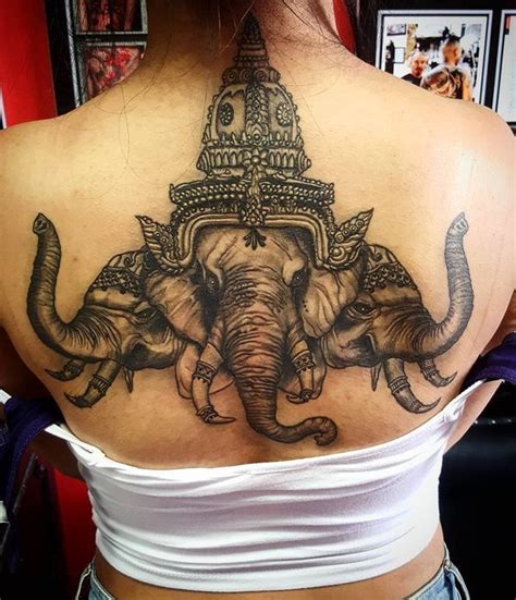 Top 60 3 Headed Elephant Laos Tattoo In Eteachers
