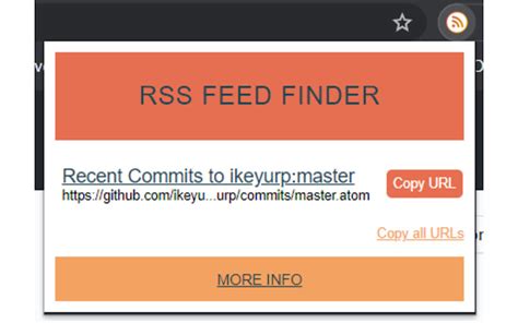 rss feed finder chrome web store