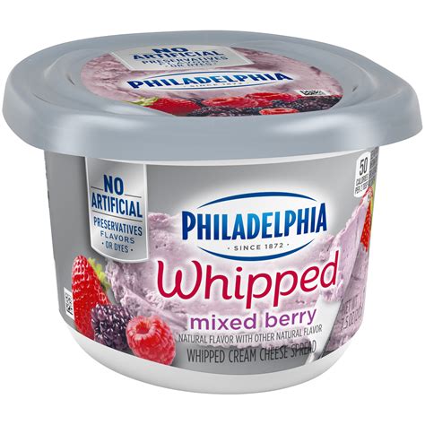 philadelphia mixed berry whipped cream cheese spread 7 5