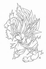 Vegetto Goku Ssj Lineart Ssj3 Vegeta Vegito Gogeta Dbz Proximo Saodvd Ssj2 sketch template