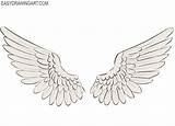 Wings Draw Drawing Easy Angel Drawings Easydrawingart Pencil Will Show Mythical Lesson Characters Want If доску выбрать Cupid крылья sketch template