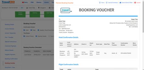travel management software travel booking system