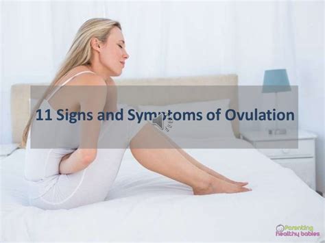 11 signs and symptoms of ovulation