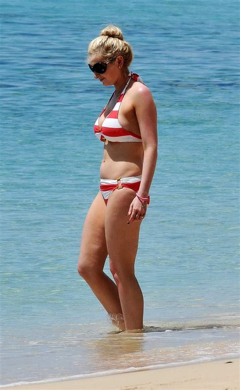 Gemma Merna Busty Wearing Bikini On The Beach In Barbados Porn Pictures
