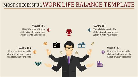 awesome work life balance template presentation designs