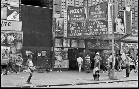 “the deuce” 42d street 1988 black and white street photographs of new york city by matt weber