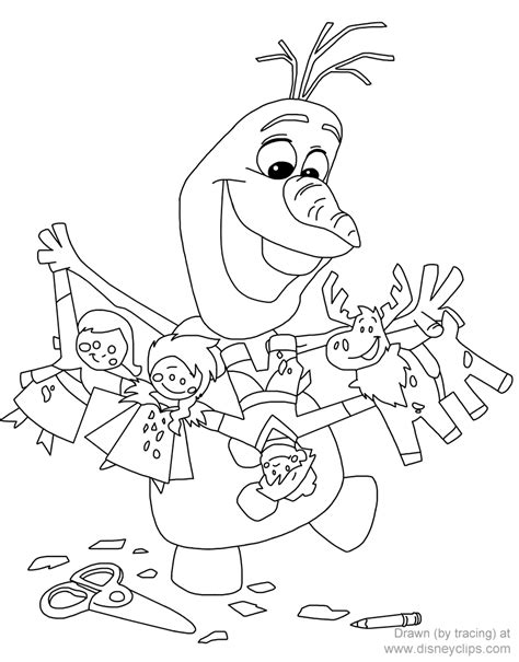 frozen coloring pages  printable