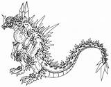 Godzilla Coloring Pages Space Gigan Print Coloring4free Worm Printable Spacegodzilla Scatha Getcolorings Vs Color Getdrawings Monster Sh Deviantart Colorings sketch template