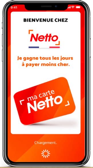 netto lance sa carte de fidelite  digitale