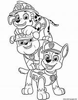Patrouille Coloriage Maternelle Equipe Chiots Pups Agreable sketch template