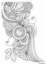 Imprimer Coloriage Adulte Zentangle sketch template