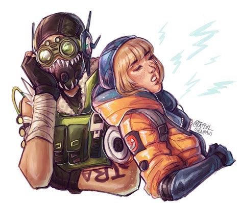 Octane And Wattson By Trash Senpaiii Apex Legends Legend Apex