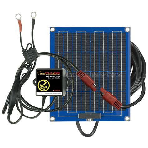 watt solar battery charger maintainer  sp  solarpulse