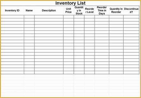 liquor inventory spreadsheet template  beverage inventory