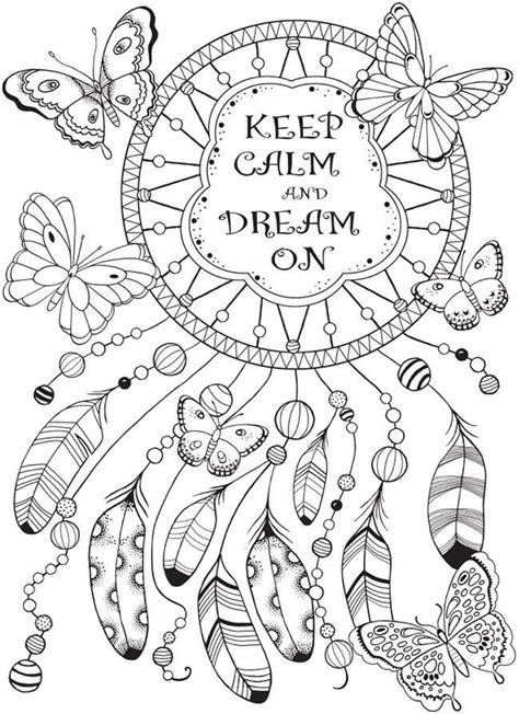 dream catcher printable coloring pages  adults annuitycontract
