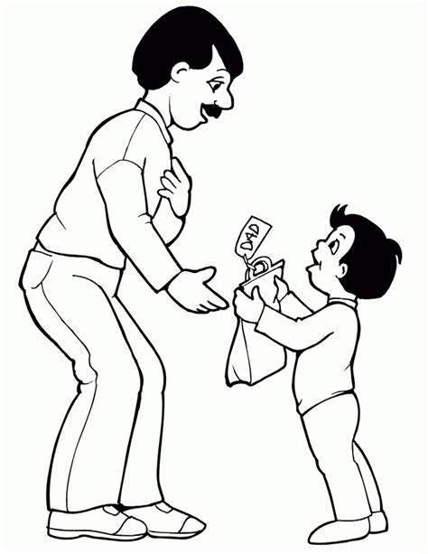 superhero dad coloring page  coloring page  kids coloring home