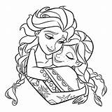 Elsa Olaf Colorat Kristoff Moana Cu Stampare Desene Colora Coloringhome Mewarnai Sisters Hugging Colorir Ed Impressionante Desen Cartoni Planse Principessa sketch template