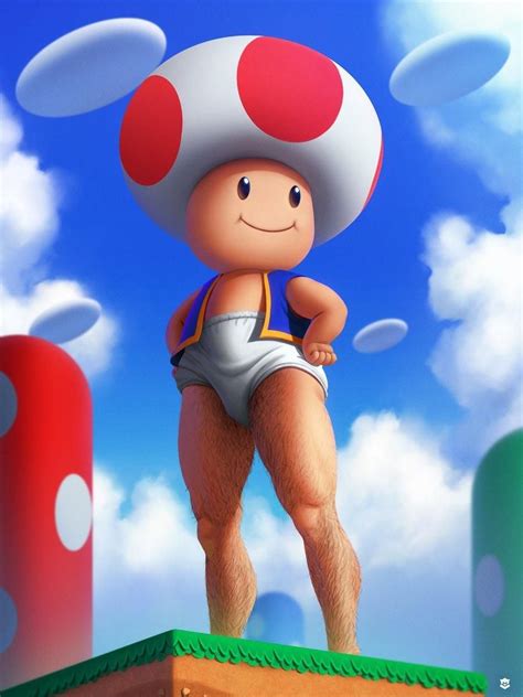 Nintendos Toad With Man Legs Mario Cursed Images Bad Guy