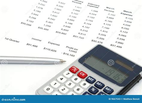 business loss stock image image  balance office document