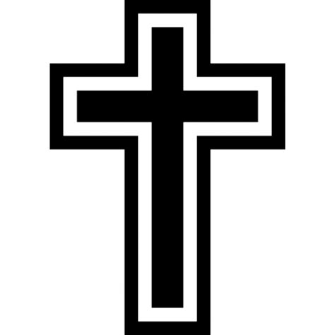 christelijk kruis symbool iconen gratis