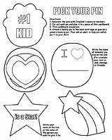 Coloring Pick Crown Crayola Pins Pages Badges Stars Create Au sketch template