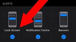 How to Show Notifications on Lock Screen of iPhone