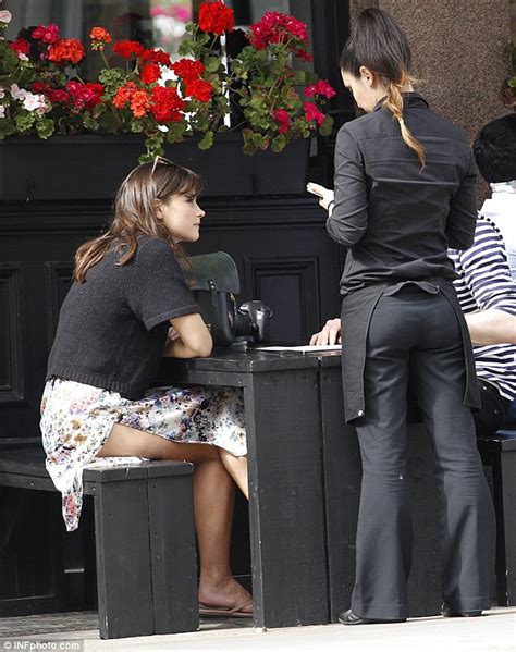 dr who star jenna coleman almost exposes her underwear as her skirt is